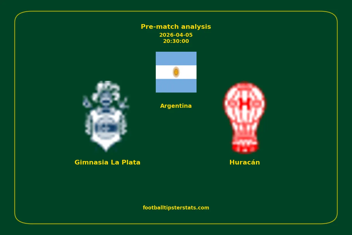 Pre-match analysis: Gimnasia La Plata vs Huracán on 2026-04-05